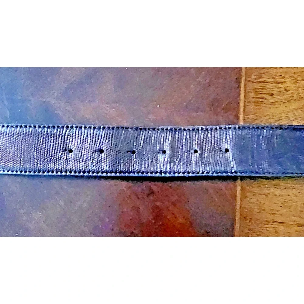 Ladies Bronze Belt With Rhinestone Buckle